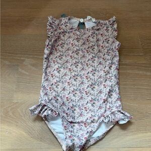 Minnow Floral Kids Swim One piece